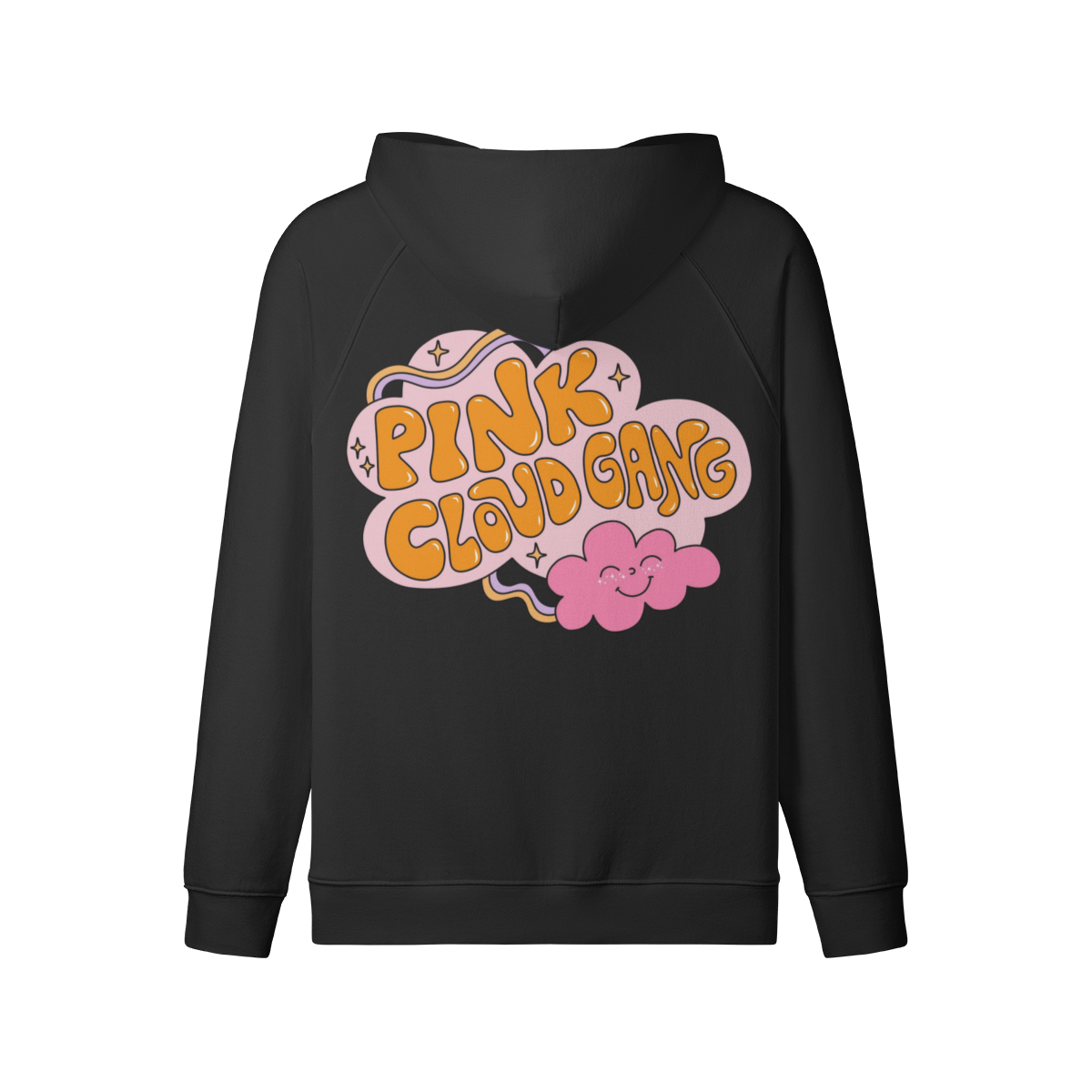 Pink Cloud Gang Zip Hoodie – Your Sober Pal